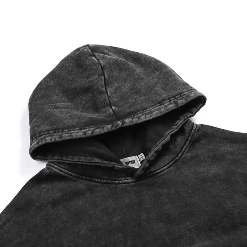 Hit Me Hard and Soft Washed Hoodies Vintage Cotton Hooded Pullover Men's Women's Loose Casual Gothic Sweatshirts Y2K Coat Unisex — image 6