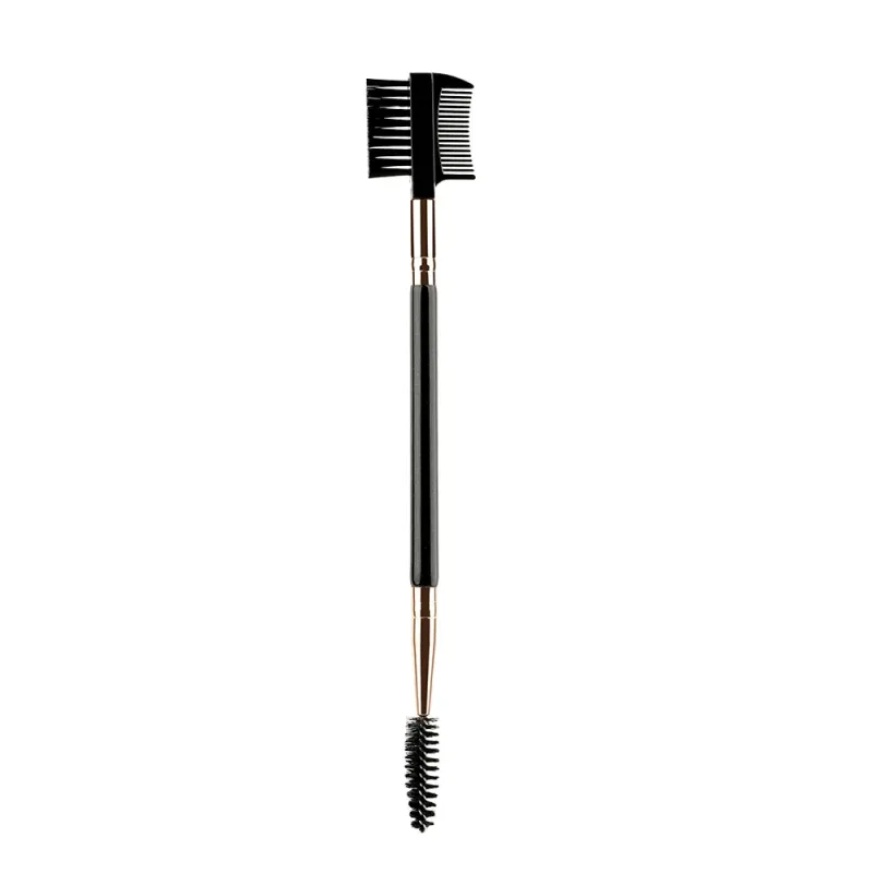 3-delige dubbelzijdige wenkbrauw-wimperborstelset met 3 verschillende spoolie-borstels make-up verzorgingstool