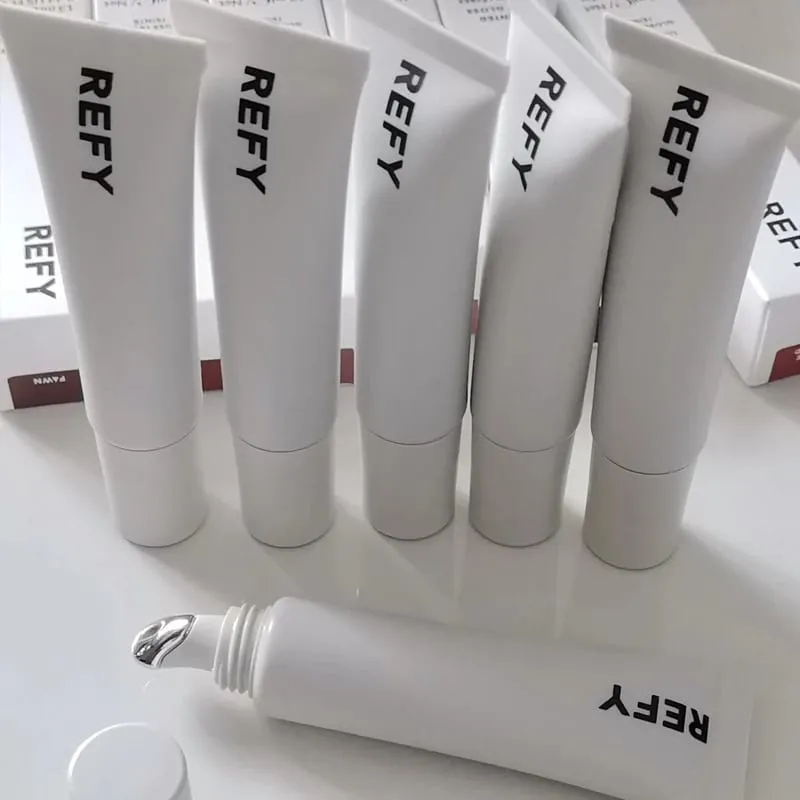 Refy Metal Tip Lip Glaze Lasting Nourishing Hydrating Lip Gloss Lipstick Makeup Cosmetics Rosewood Blush Taupe Fawn Dusk Sepia — image 2