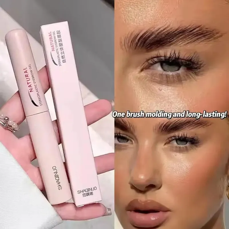 Double Head Eyebrow Gel Styling Liquid Fixed Gel Waterproof Sweat-proof Eyebrow Repair Makeup Gel For Eyebrows — image 6