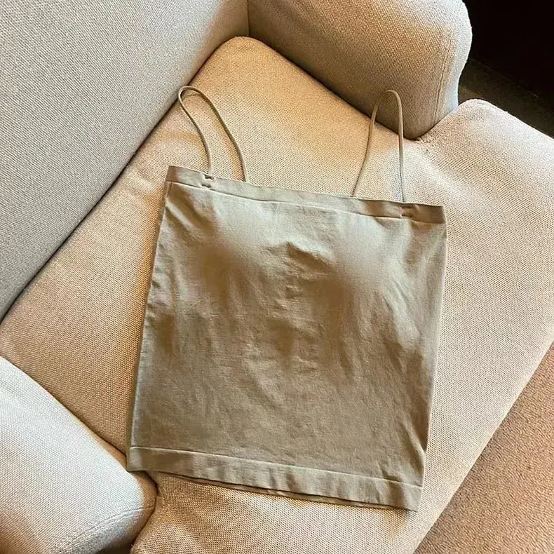 Base Layer Csole Women Summer Inner Wear with Chest Pad One oulder Design Unique Outerwear Beautiful Ba Tube Top — image 10