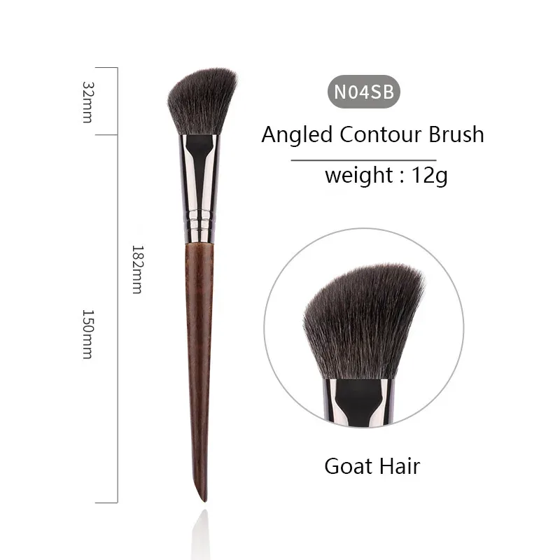 OVW Animal Hair Makeup Brush Complete Set 28PCS Lip Brushes Eyeshadow Brush Soft Makeup Brush Beauty Tools Smudge Brush Single — image 9