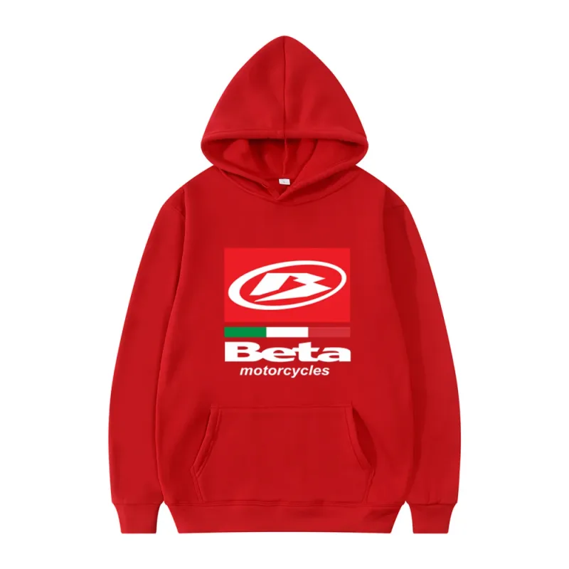 Nová mikina Beta Racing Tops Cool Men svetr Zima Podzim Beta Mikiny Streetwear — image 16