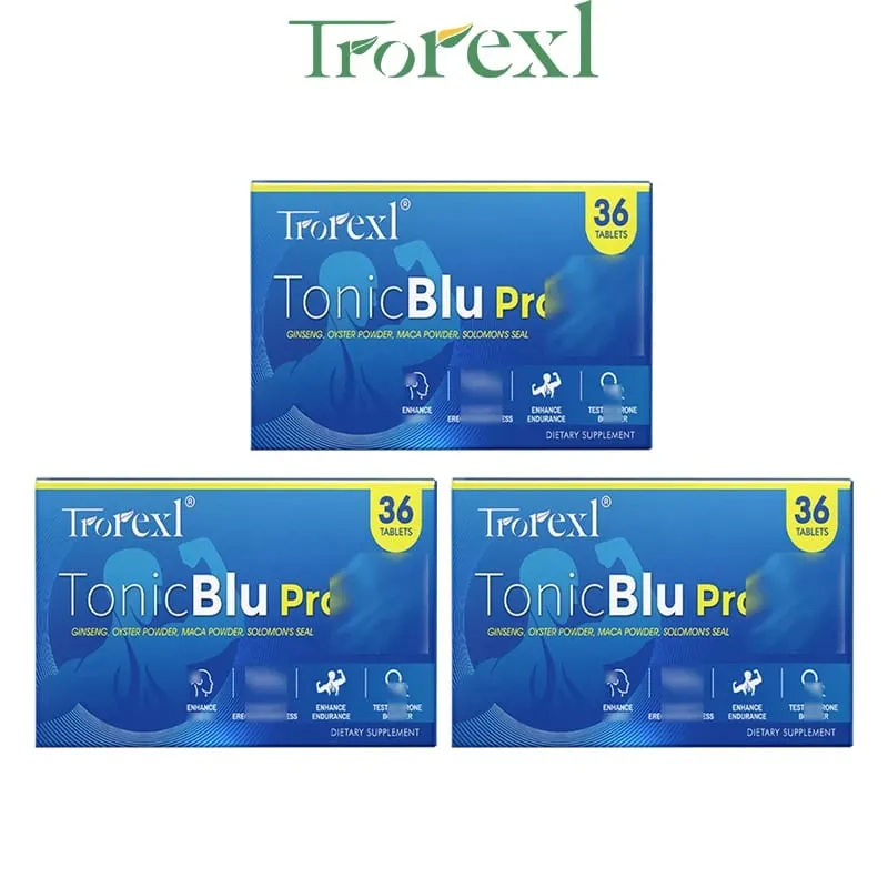 36-360 Pill Blue Tabletter Sundhedsprodukt Mænd Power Klinisk bevist formel — image 9