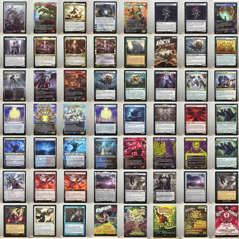 J25 INR FDN DFT DSKHOLO11-01 Tcg Proxy karty Edgar Markov Teror vrcholů Void Winnower The Aetherspark