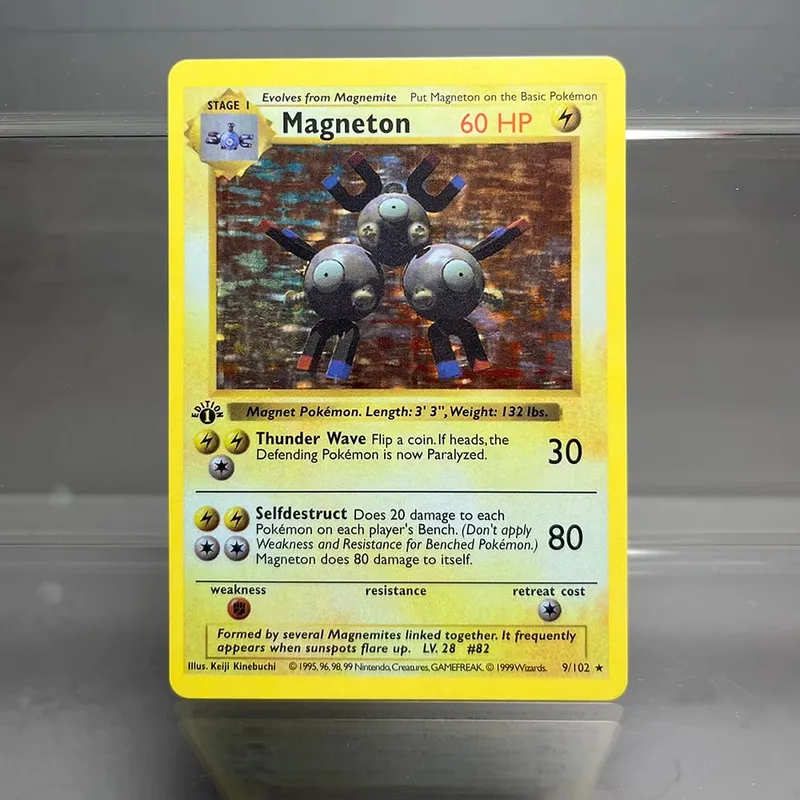 PKM Fossil/Base Set PROXY Cards Charizard Venusaur Blastoise Game Collection Cards Game Toys Card Hobbies — image 12
