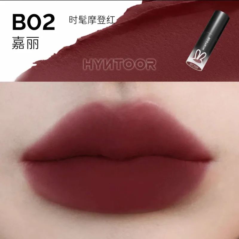 Hyntoor Black Lipgloss Glitter Gothic Lipstick Dual Color Set Matte Silver Nourishing Dark Satin Metalic Daily Smoky Effect — image 24