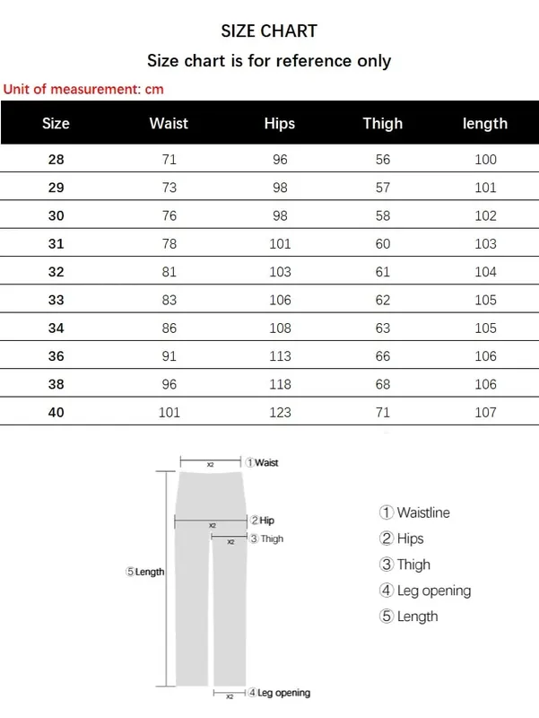 2024 New Men's Khaki White Cotton Stretch Slim Smart Jeans Casual Straight Business Fashion Beige Brand Denim Trousers — image 7