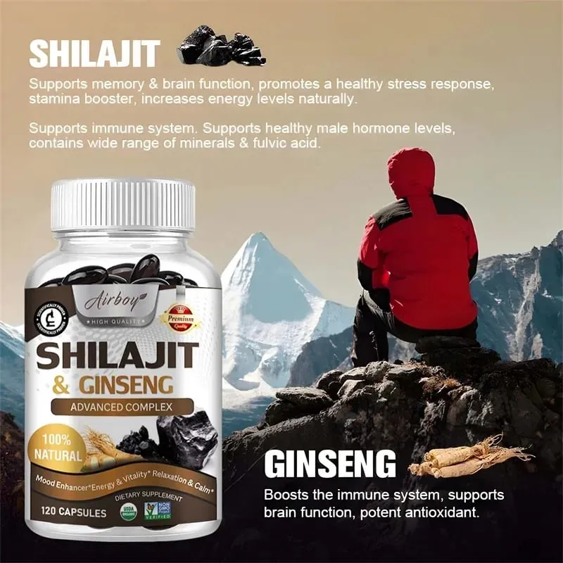Shilajit - Natural Energizer To Rejuvenate The Body Improve Mental Clarity and Boost The Immune System — image 3