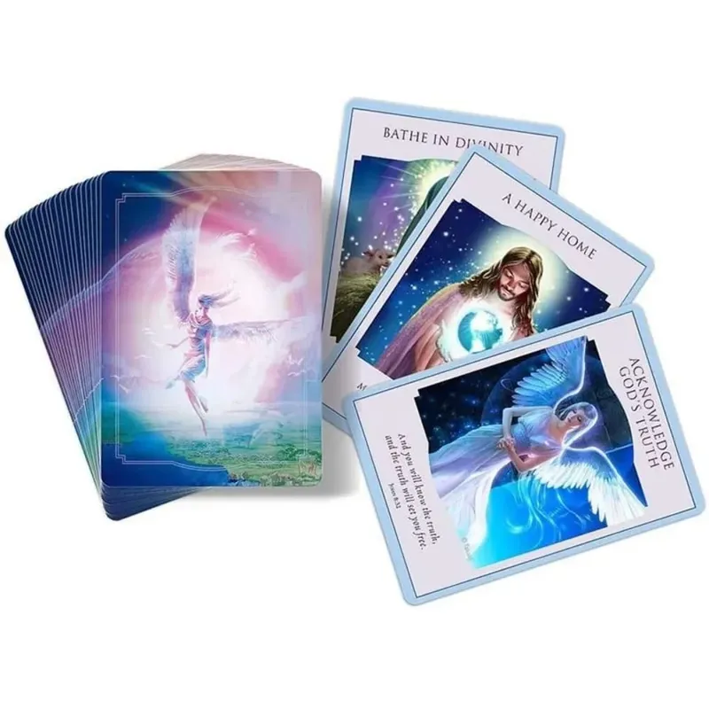 44pcs Love Light Divine Guidance Oracle Cards Playing Board Game Oracle Card 11*6.5cm — image 6