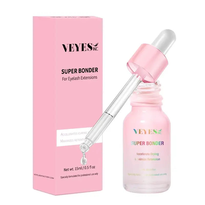Veyes Inc 15ml Lashes Super Bonder Fixing Agent For Eyelash Extensions Veyelash Primer For Glue Adhesive Help Quick Desiccant — image 2