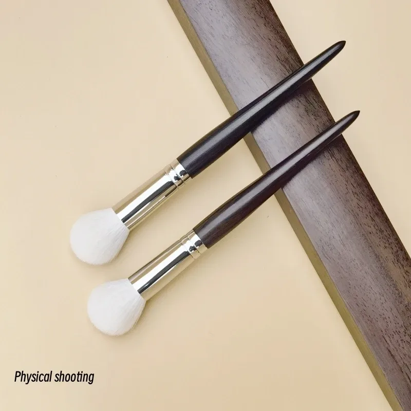 Blush Makeup Brush Powder Natural Fine Goat Hair Luxury Ebony Handle Make Up Brushes Beauty Tools — image 6