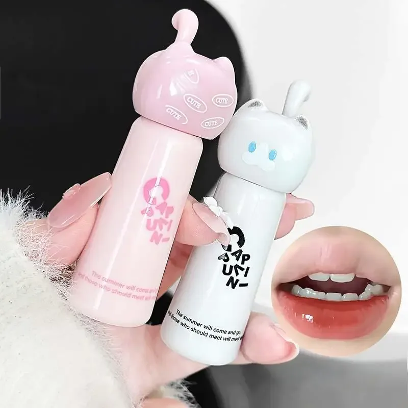 Cute Cat Lip Gloss - Moisturizing Smooth and Long-lasting Lip Glaze - 4 Shades Easy to Apply Lip Stain for Beginners — image 3