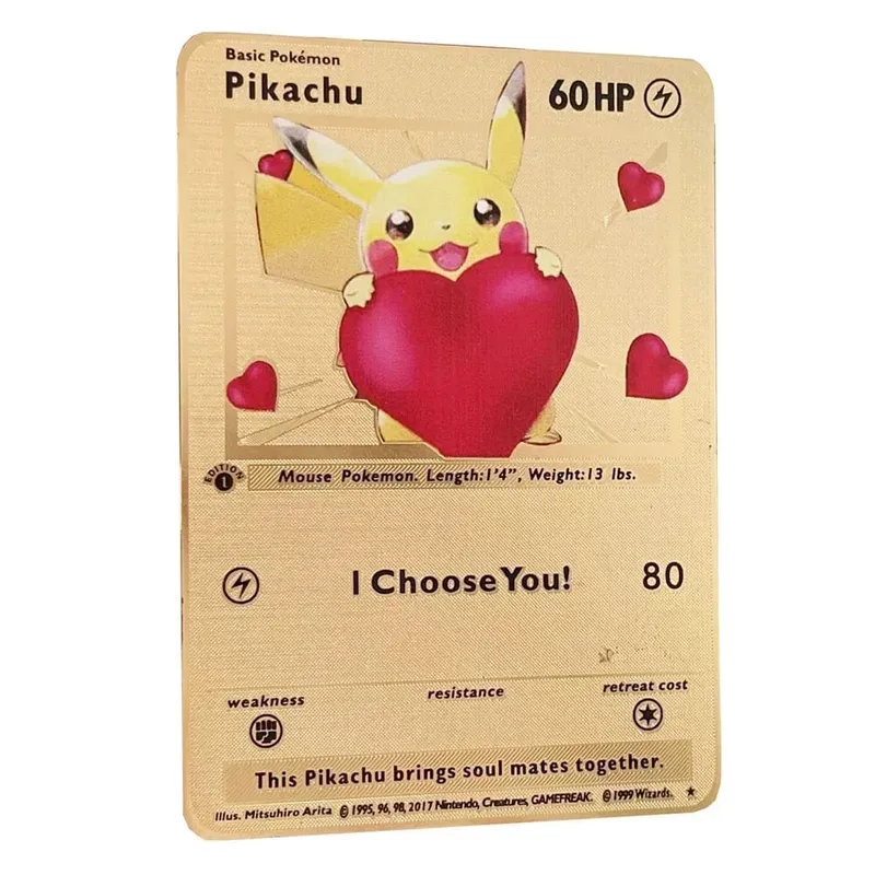 Kad Pokemon Vmax Logam Surat Pokémon Pikachu Gx Mewtwo Charizard Vstar Permainan Anime Mainan Besi Emas Kad Bermain Hadiah Kanak-kanak