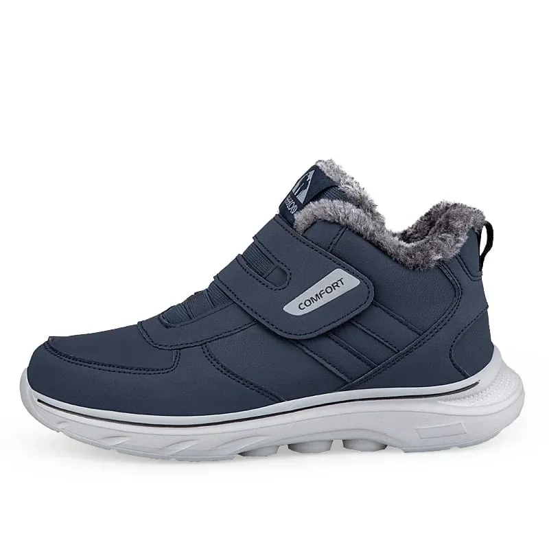 Zapatillas ortopédicas de felpa para invierno, zapatos ajustables para diabéticos, zapatos para caminar, gancho deportivo y bucle, pies hinchados, eversión del pulgar — image 2