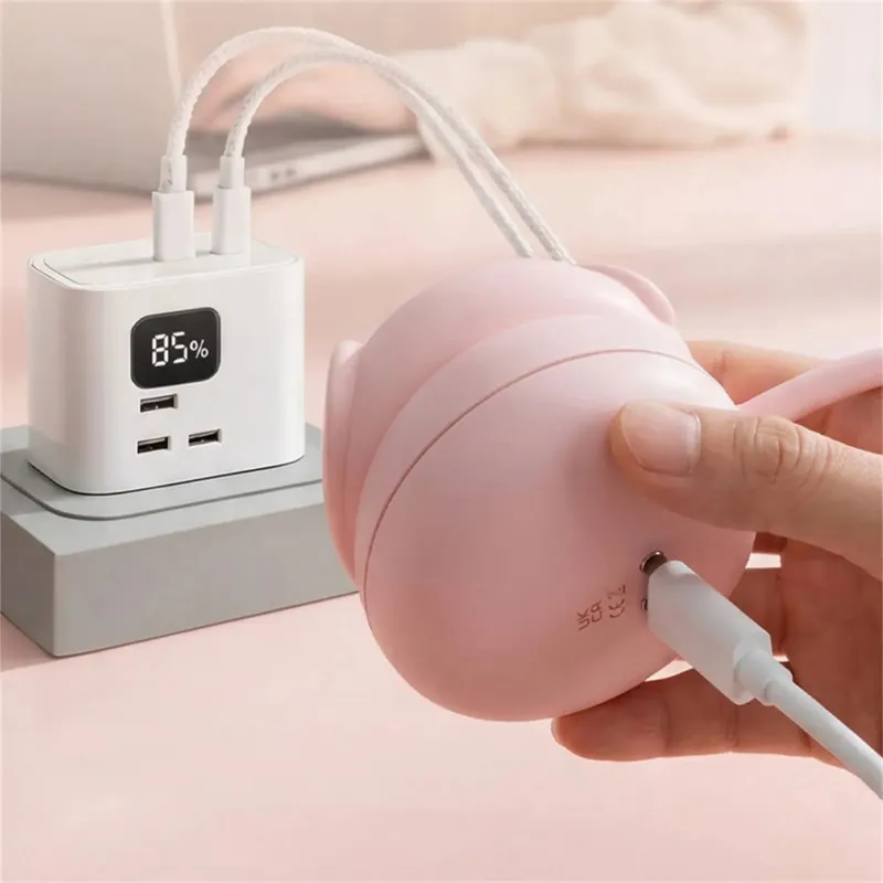 Clitoris Stimulator Vibrating Egg Silicone Dildo Vibrator magic wand Usb Rechargeable Vaginal Stroker Adult thrusting Sex Toys — image 6