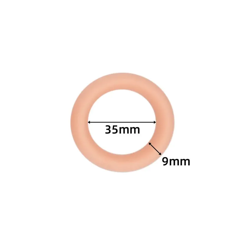 Realistic Penis Ring Silicone Cock Ring Sex Toys for Men Delay Ejaculation Erection Dick Cockring Intimate Goods Sex Shop