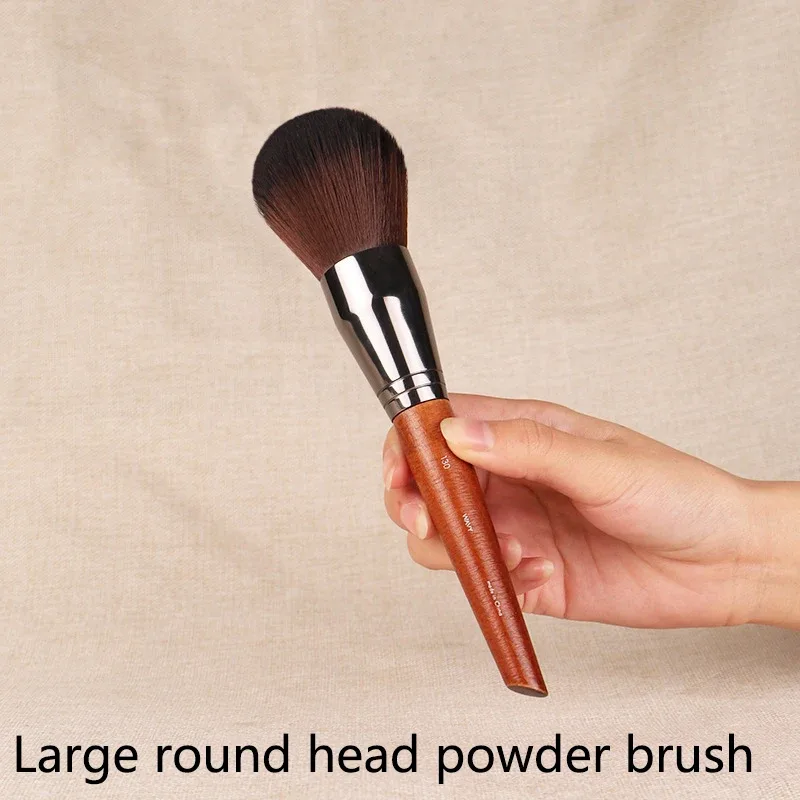 Professional Soft Makeup Brush Makeup Tools Liquid Foundation Concealer Make Up Brush Wood Handle Brushes Beauty Tool Wholesale — image 12