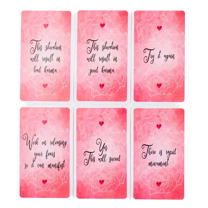 Spirit Secret Messages 68Pcs English Version Oracle Divination Fate Game Deck Tarot Table Board Games Playing Card 10.4x6.1cm — image 5