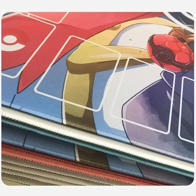 60x60CM Custom Design Yugioh Cards Playmat Yu-Gi-Oh! Sky Striker Ace Waterproof Two-Player Battle Table Games Mat Pad