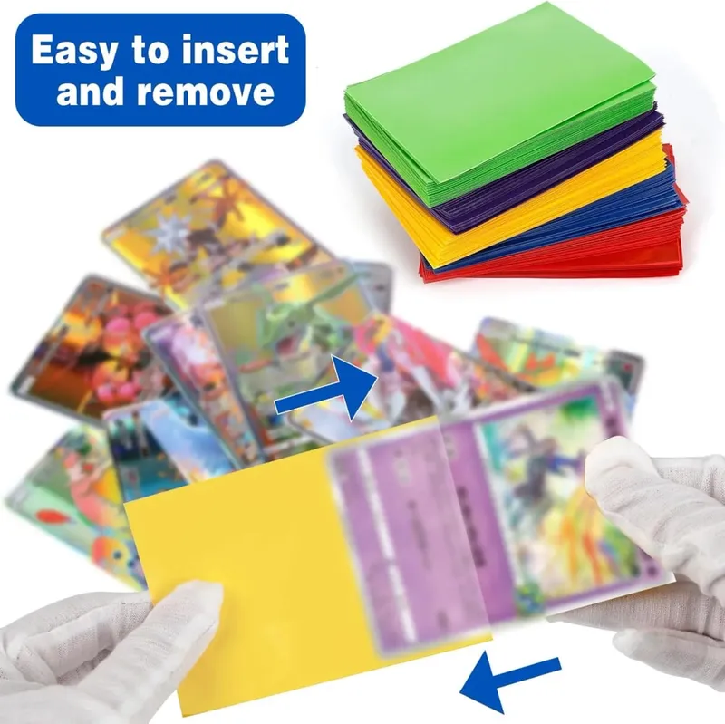 50 PCS 62x89mm Matte Japanese Size Card Sleeves Toploading Trading Cards Protector Card Board Games for YGO — image 3