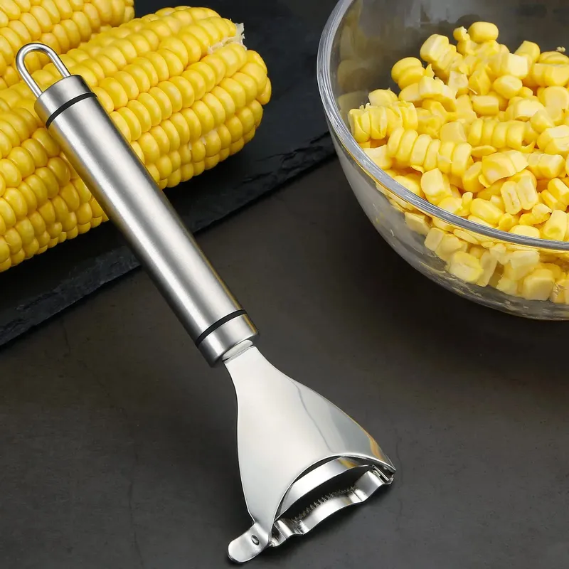 Corn Peeler For Corn On The Cob Stripper Tool Removes Corn Kernels From Cobs In Seconds Kitchen Gadget Stripping Tool