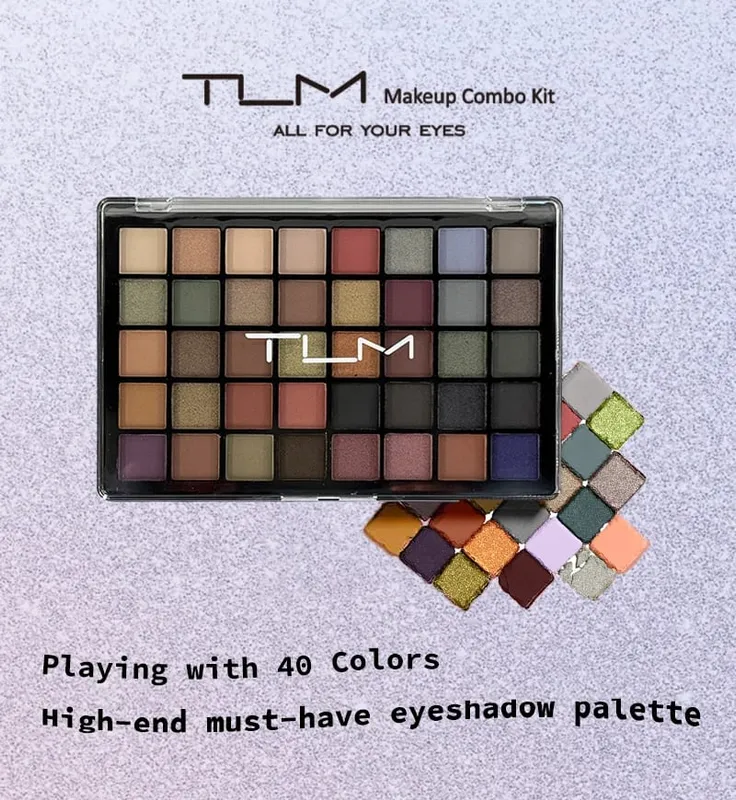 TLM Makeup Combo Kit Eye Makeup Kit Makeup Set Portable Mini Makeup Kit Eyebrow Pencil Eey Shadow Palette Perfect Gift — image 4