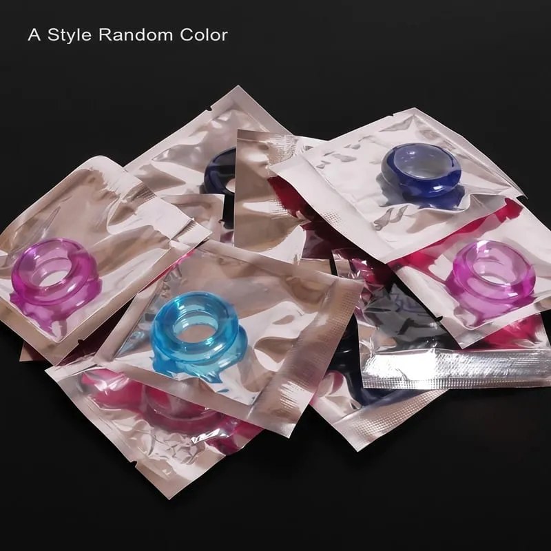 Intimate Goods For Men 5-100PC Καθυστέρηση εκσπερμάτωσης Κλείδωμα σιλικόνης Δαχτυλίδι σπέρματος σεξ Παιχνίδι για ενήλικες Ερωτικό δαχτυλίδι κόκορα Εξωτικό αξεσουάρ