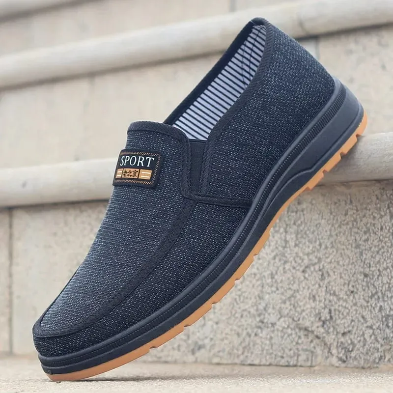 Hot Selling Men's Sports Shoes for Spring and Summer 2024 Casual Old Beijing Walking Shoes Breathable Men's Cloth Shoes