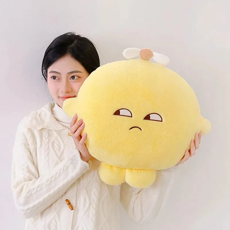 50cm Fun Lemon Pillow Soft Comfortable Cartoon Plush Toys My Boss Same Style Cute Home Dolls Decoration Men Women Birthday Gifts — image 8