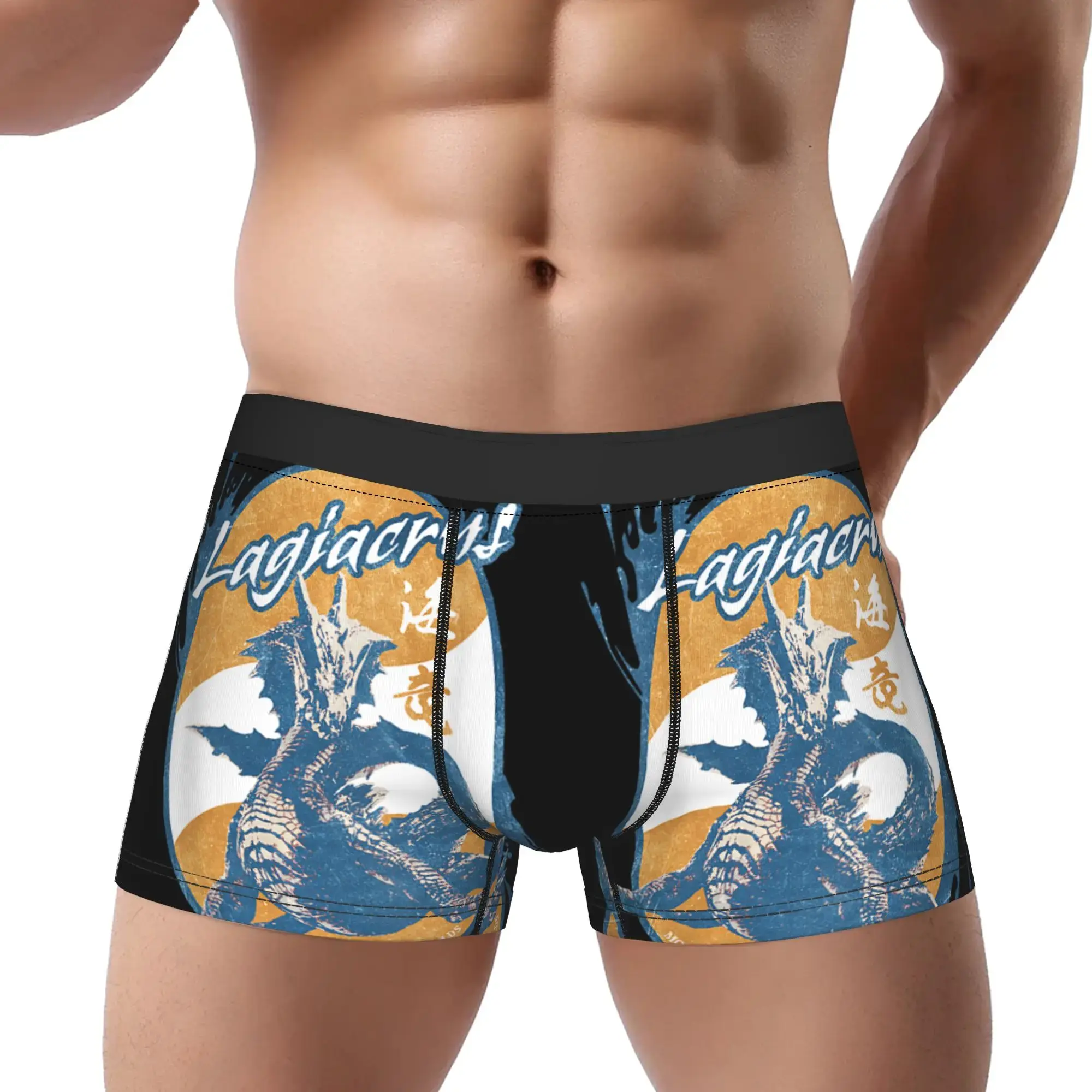 Wilds Lagiacrus BP Monster Hunter Quần Lót Breathbale Quần Lót Quần Lót Nam Thông Gió Quần Short Quần Sịp Boxer — image 1