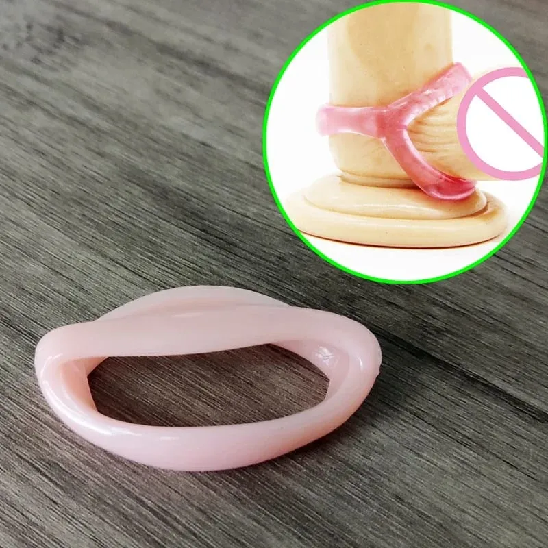 Penis Ring Reusable Silicone Semen Cock Ring Penis Enlargement Delayed Ejaculation Sex Toys For Men — image 18