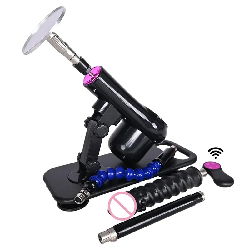 sex machine thrusting love machine automatic telescopic vibrator with Different Dildo Attachments Toys Sex toys — image 21