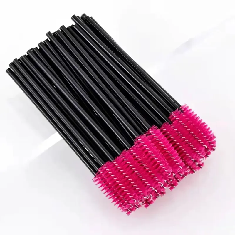 50/500pcs Disposable Eyebrow Eyelash Brushes Wands Eyelash Spoolies Applicator para sa Eyelash Extension Makeup Tool Wholesale
