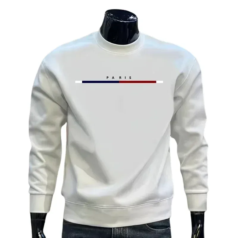 Hot Sales Autumn Winter Men's Sweatshirts Print O-Neck High Quality Casual Man Popular Sports Pullover Jogging Daily Simplicity — image 3