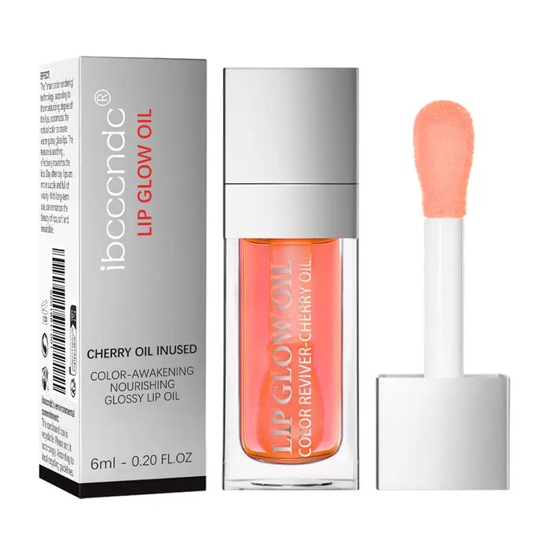 Crystal Jelly Moisturizing Lip Oil Plumping Lip Gloss Makeup Sexy Plump Lip Glow Oil Tinted Lip Plumper — image 2