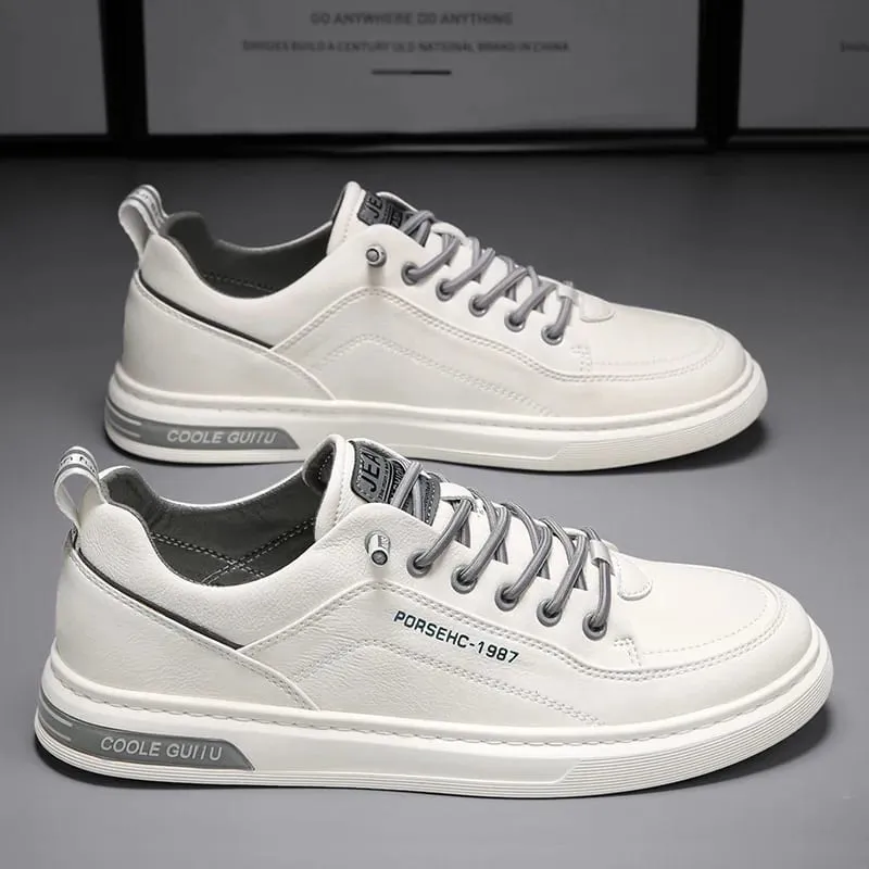 Spring Autumn Men's Casual Sneakers Waterproof Vulcanized Shoes 2024 Men Comforthable Sneakers Men Casual Shoes Plus Size 39-44 — image 3