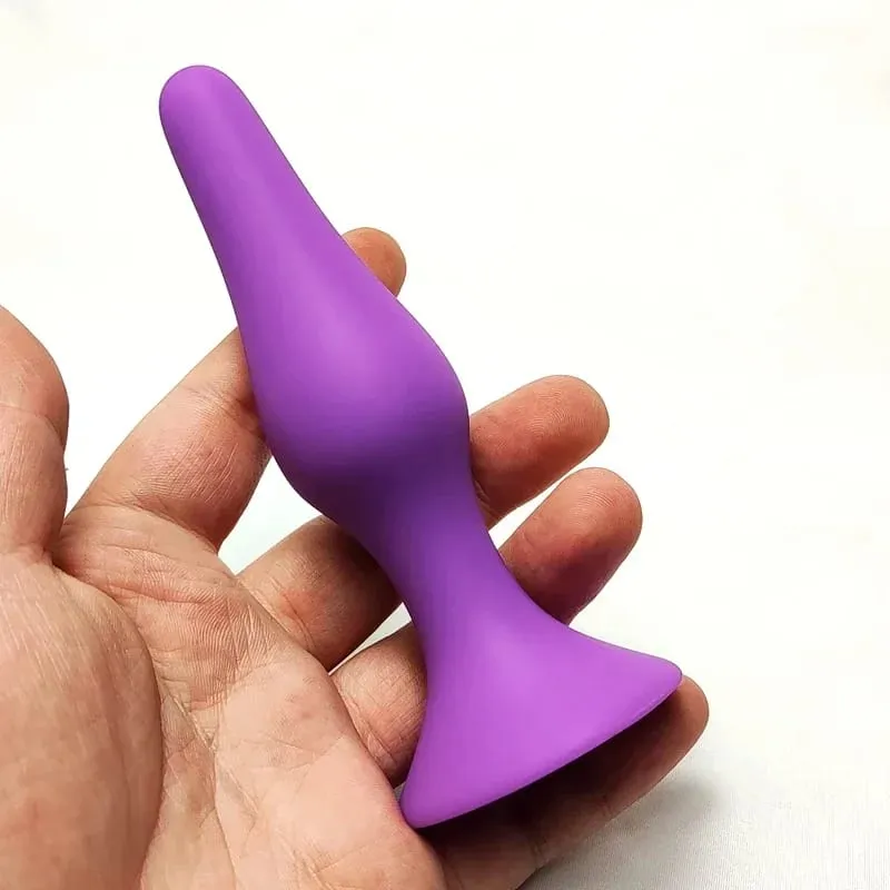 S/L/XL Silicone Anal Plug Butt Plug Anus Stimulation Prostate Massage Sex Toys for Women Men Gay Anal Dilator Sex Shop Bdsm — image 3