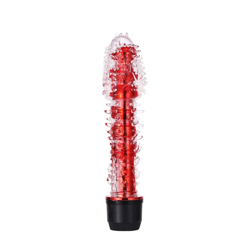 Small Bald Vibrators G-Spot Vibrator for Women Realistic Jelly Dildo with Thorn Dragon Beard Clitoris Stimulator Adult Sex Toys — image 16