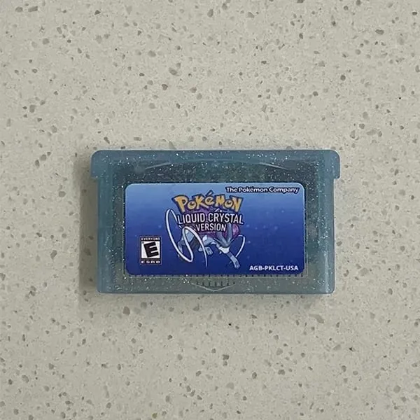 GBA Game Cartridge 32 Bit Video Game Console Card Pokemon Liquid Crystal High Quality Shell USA Version for GBA/NDS