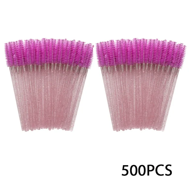 500Pcs Lash Brushes Eyelashes Extension Brush Kits Makeup Tool For EyelashMascara Wands Applicator Spoolers Tools Wholesaler