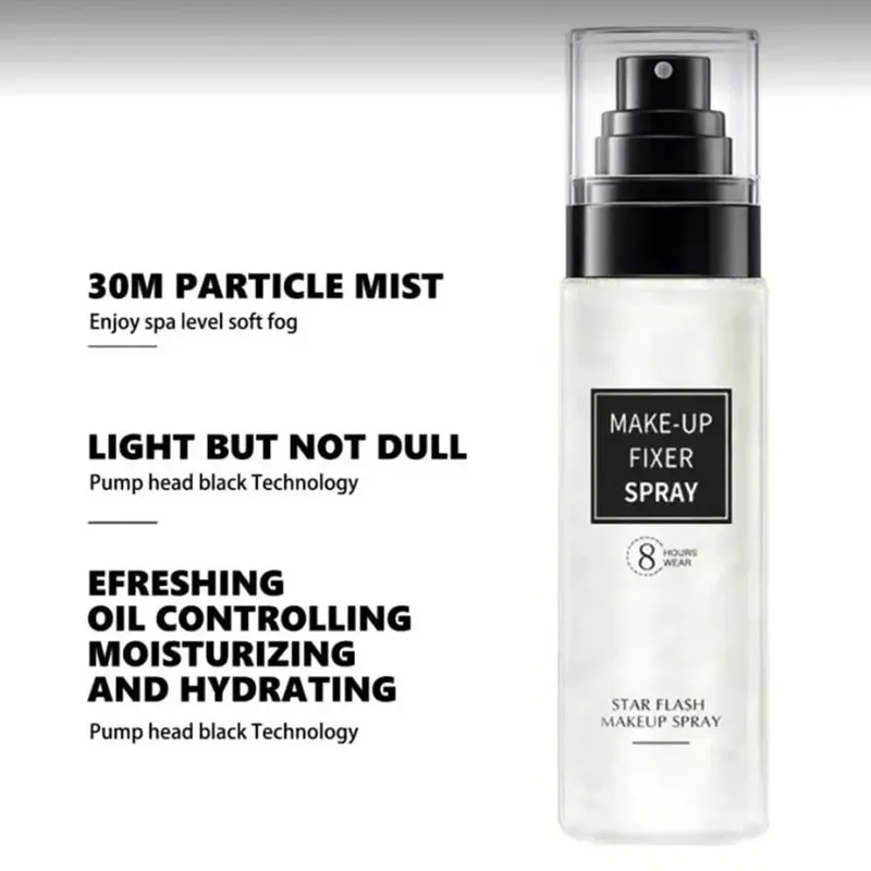 100ml Makeup Setting Spray Makeup Fixer Spray Long Lasting Oil Control Hydrating Makeup Fixing Setting Spray Cosmetics For Women