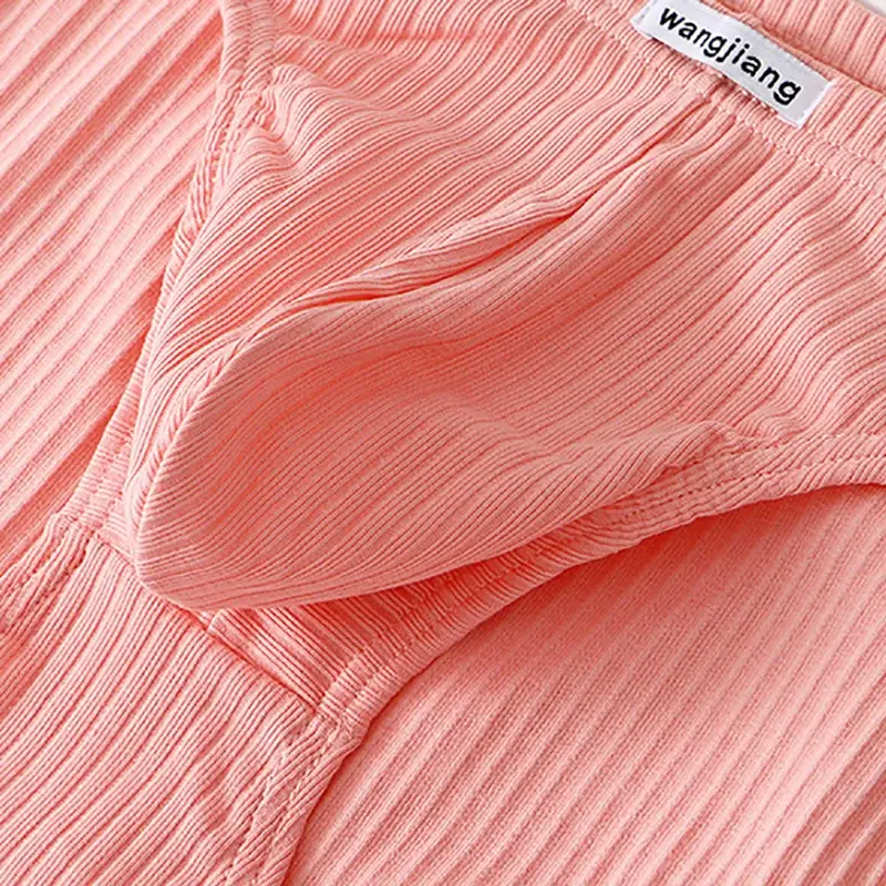 3PCS/Lots Men Cotton Briefs Seamless Brathable Penis Pouch Panties Cuecas Slip Homme Ropa Interior Hombre Underpants Underwear — image 5