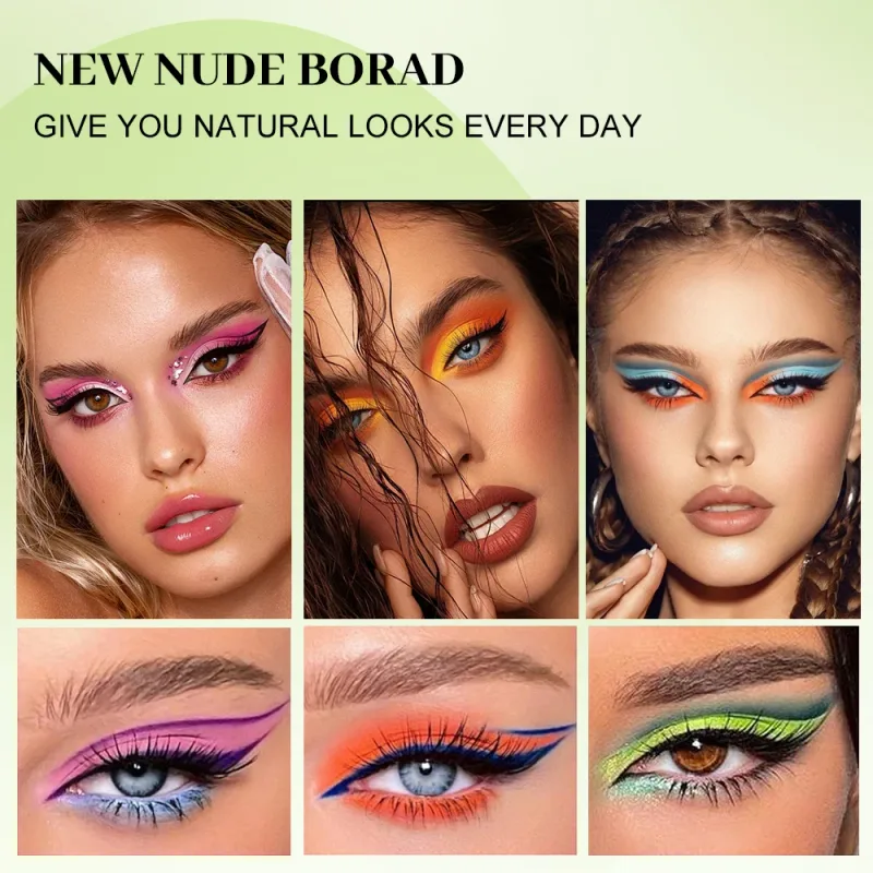 99 Color Rainbow Eye Makeup Plate Professional Matte Flash Plate Durable Eye Shadow Plate Suitable for Gifts to Women Cosmetics — image 7