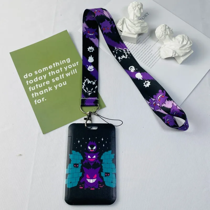 Cute Couples Lanyard For Keys Chain Credit Card Cover Pass Mobile Phone Charm Straps ID Badge Holder Key Accessories Gifts — image 8