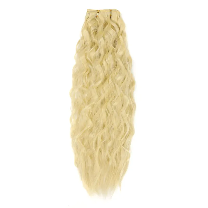 Afro Kinky Curly Synthetic Clip In Hair Extension Full Head Long 26” Afro Kinky Curly Fake Hair Pieces Clip-on hairpin For Women — image 12