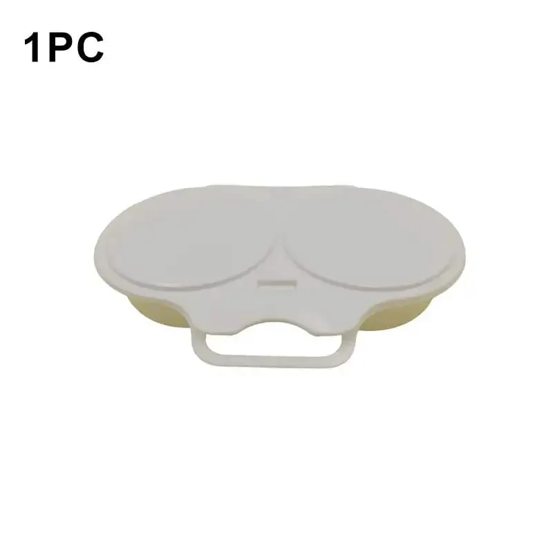 Cuiseur à œufs à double cavité pour micro-ondes, cuiseur à œufs, friteuse en plastique de qualité alimentaire, moule à vapeur, accessoires de cuisine, ustensiles de cuisine