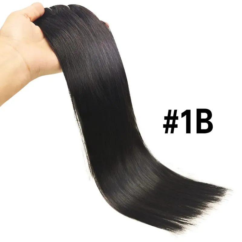 Clip In Hair Extensions #6 Chestnut Brown Double Weft Thick 120G 8Pcs Silky Straight Brazilian Clip In Human Hair Extensions — image 11
