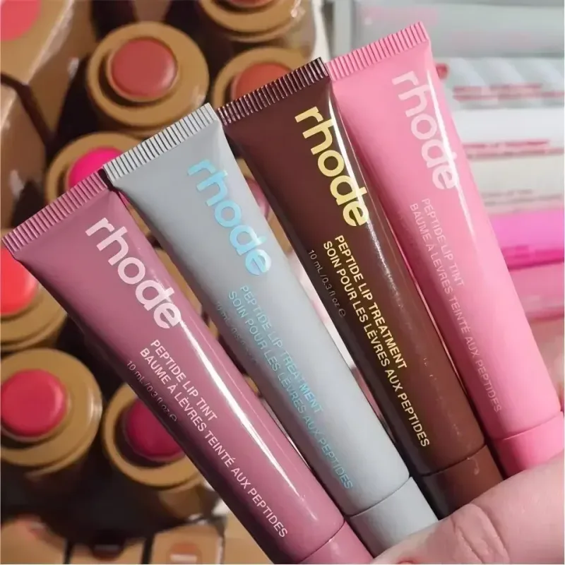 Rhode Skin Spring Lip Gloss Lip Balm Smoothing Lipstick Lines Lasting Nourishing Women Daily Care Moisturizer Blush Girl Makeup — image 3