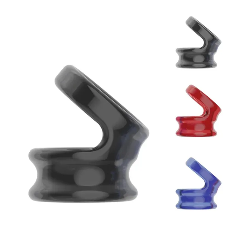 Cock Penis Ring Reusable Delay Ejaculation Stronger Erection Sex Toys Adult Supplies Linen Nozzle Ring Cock Sex Toys For Men — image 1